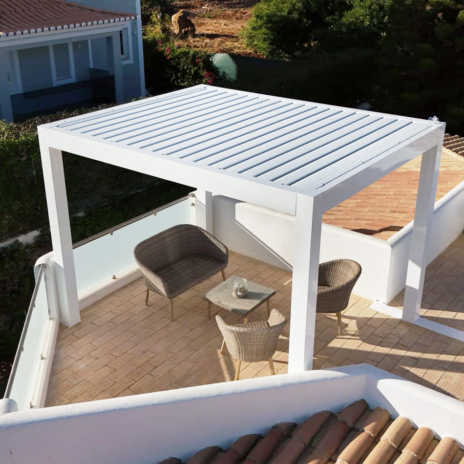 Pérgolas de alumínio