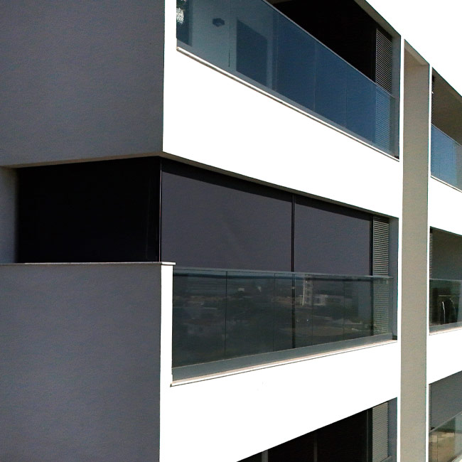 Toldos verticais para varandas Algarve