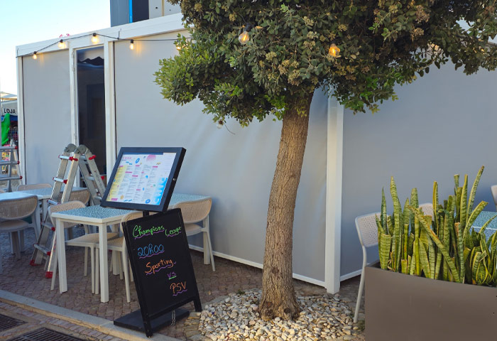 Vertical awnings Algarve
